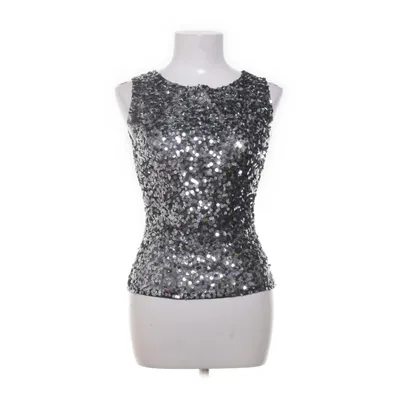 Top (Silver, Black) from Marie Blanc Polyester