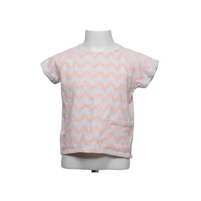 T-shirt (Vit, Rosa) från Zara Girls Bomull, Polyester