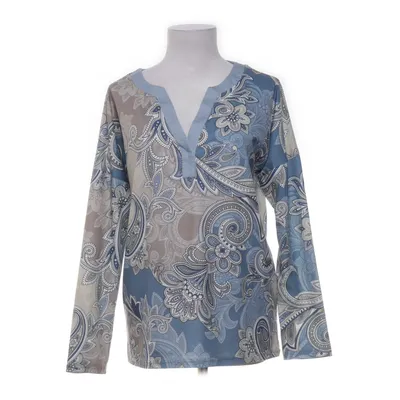 Blouse (Blue, Brown, White, Multicolored) from Maria & Gabriele Cotton, Polyester