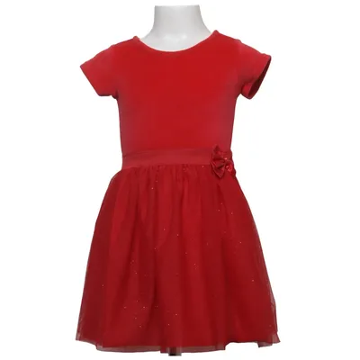 Robe (Rouge) de Dopo Dopo Girls Élasthane, Polyester