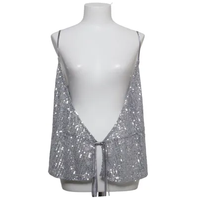 Top (Silver) from Zara Elastane, Polyester