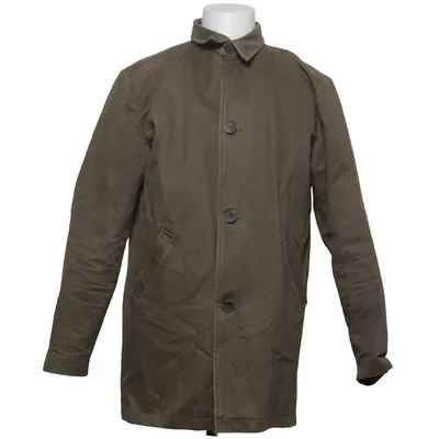 Frakke (Beige) fra Native North Bomuld, Elastan, Polyester