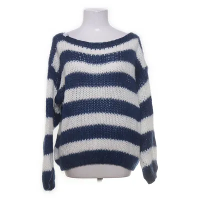 Tröja (Blå, Vit) från Design by Si Akryl, Mohair, Polyamid