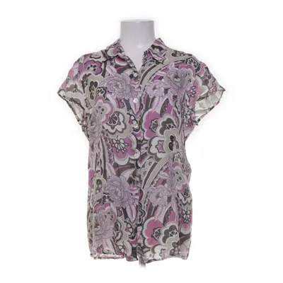 Chemise à manches courtes (Violet, Multicolore) de Xandres Coton