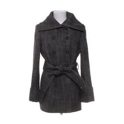 Skepparkavaj (Brun) från Massimo Dutti Woman Polyamid, Viskos, Ull
