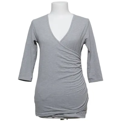 Wickeltop (Grau) von Winshape Baumwolle, Elasthan, Polyester