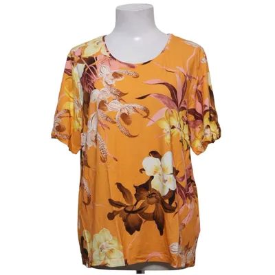 T-shirt (Gul, Flerfärgad) från Helena Vera Elastan, Viskos