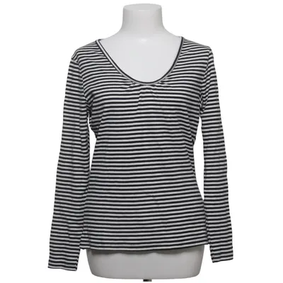 Lange mouwen shirt (Zwart, Wit) van KappAhl Katoen