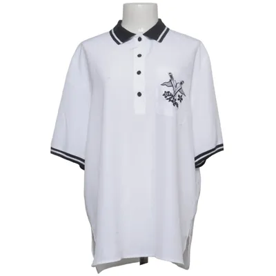 Polo (Blanc, Noir) de Yarell Acrylique, Polyester, Viscose