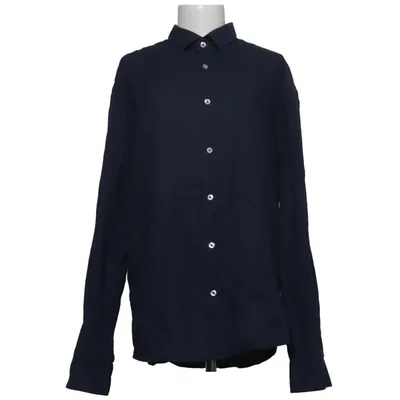 Shirt (Linen Blend Ls Resort) van Denim Day Katoen, Linnen