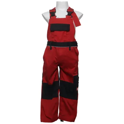 Dungarees (Red, Black) from Engelbert Strauss Cotton, Polyester