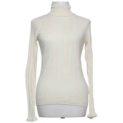 Rollkragenpullover (Weiß) von Sessún Kaschmir, Baumwolle