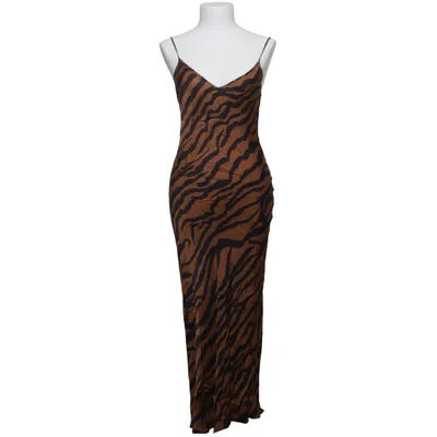 Maxikjole (Brun, Sort) fra Allsaints Viscose