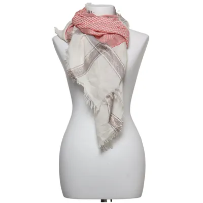 Sjaal (Rood, Wit, Meerkleurig) van Beck Söndergaard Katoen, Metallvezel, Polyester, Viscose