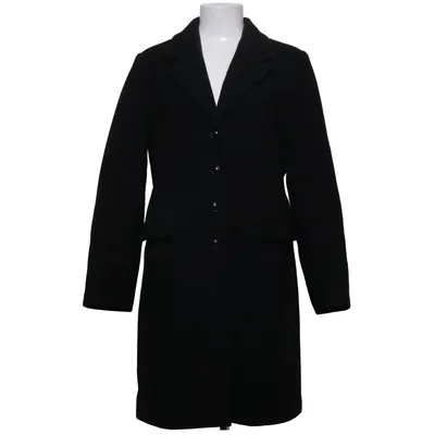Coat (Black) from Joy Outerwear Acrylic, Cotton, Polyamide, Polyester, Wool