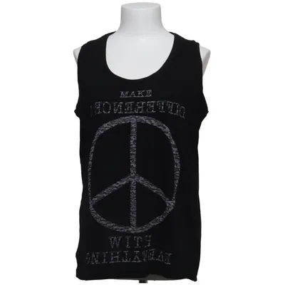 Tanktop  (Sort) fra Neu Style Bomuld