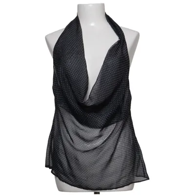 Neckholder Top (Schwarz, Weiß) von Giacca