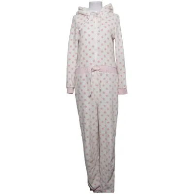 Mjukisdräkt (Vit, Rosa) från Esmara Lingerie Polyester