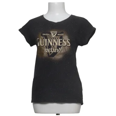 T-shirt (Black, Gray) from Guinness Cotton, Polyester