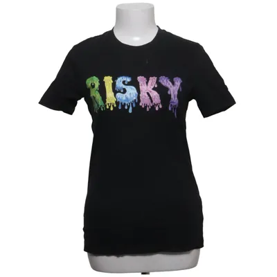 T-shirt (Svart, Flerfärgad) från Risky Bomull