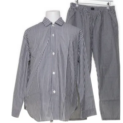 Pyjama (Grijs, Wit) van Novila Katoen