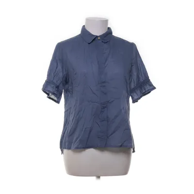 Kortärmad skjorta (Blå) från Ewa I Walla Bomull