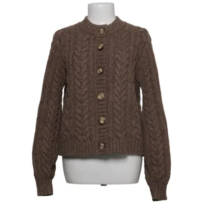 Cardigan (Marron) de La Maille Sézane Laine d'alpaga, Laine de mouton, Polyamide