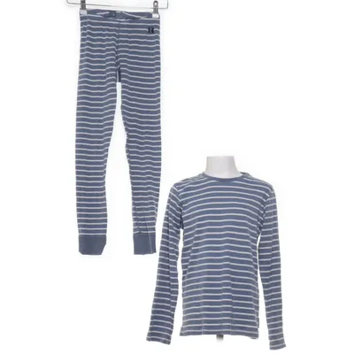 Pyjama (Blauw, Wit) van Polarn O. Pyret Organisch katoen