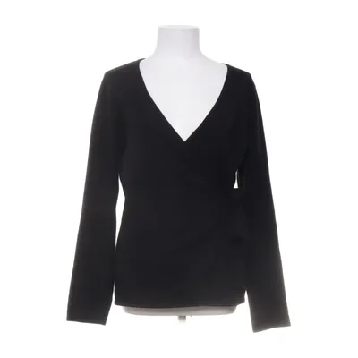 Omlottkofta (Svart) från Davida Cashmere Kashmir