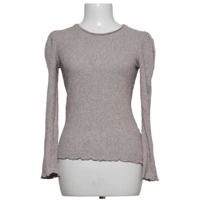 Lange mouwen shirt (Soft Rib Puffsleeve Tee) van Melting Stockholm Elastaan, Polyester, Viscose
