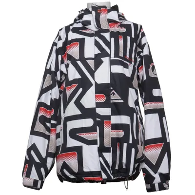 Ski-jas (Zwart, Wit, Rood) van Quiksilver Polyamide, Polyester