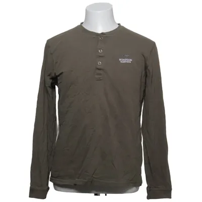 Henley shirt (Groen) van Roadsign Australia Katoen