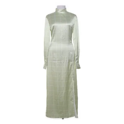 Maxikjole (Grøn, Hvid) fra NA-KD Elastan, Polyester