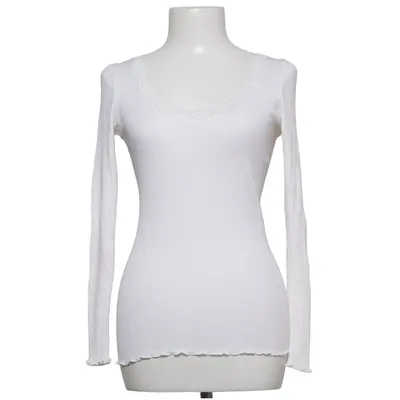 Top (White) from Rosemunde Cotton, Elastane, Polyamide, Silk