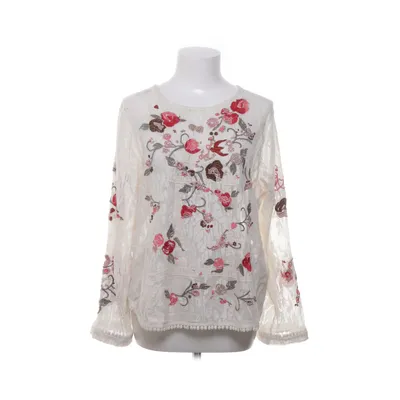 Bluse (Hvid, Flerfarvet) fra Odd Molly Bomuld, Polyamid, Viscose