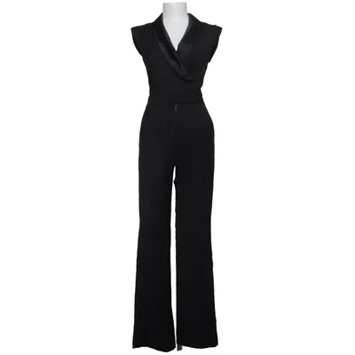 Jumpsuit (Black) from The Kooples Acetate, Silk, Wool