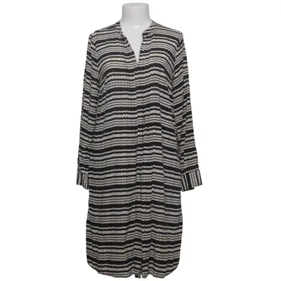 Jurk (Zwart, Wit) van Milano Italy Viscose