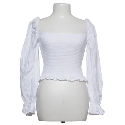 Crop top (White) from Reformation Linen