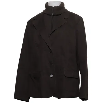 Jacka (Brun) från XLNT Woman Bomull, Elastan, Polyester