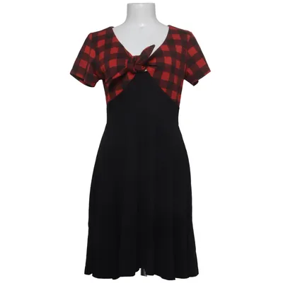 Dress (Black, Red) from Rock Rebel by EMP Elastane, Polyamide, Polyester, Viscose