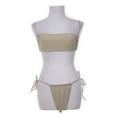 Bikini (Guldfärgad) från A-DSGN Elastan, Polyester