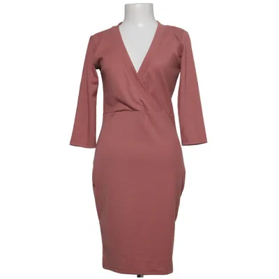 Wrap dress (Pink) from Yoins Cotton, Polyester