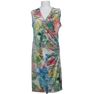 Dress (White, Multicolored) from Vestino Elastane, Polyester