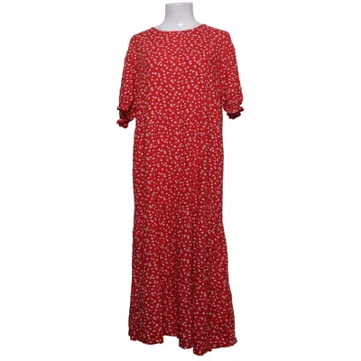 Långklänning (Röd, Vit, Flerfärgad) från Happy Holly Viskos