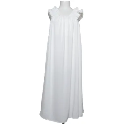 Maxi jurk (Wit) van New Collection Elastaan, Polyester