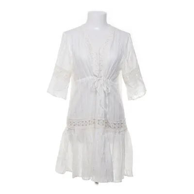 Beach dress (White) from Nymos Cotton, Metallic fiber