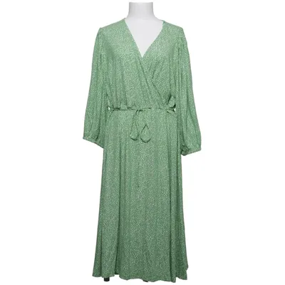 Wickelkleid (Grün) von Indiska Elasthan, Viskose