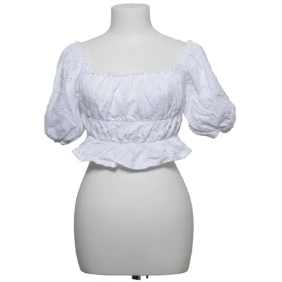 Crop top (White) from ASOS Design Cotton