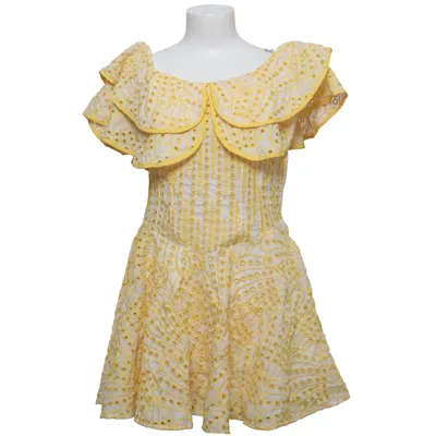 Dress (Yellow, White) from Lily Rose Polyester