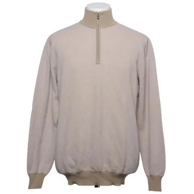 Tröja (Beige) från Borrelli Kashmir